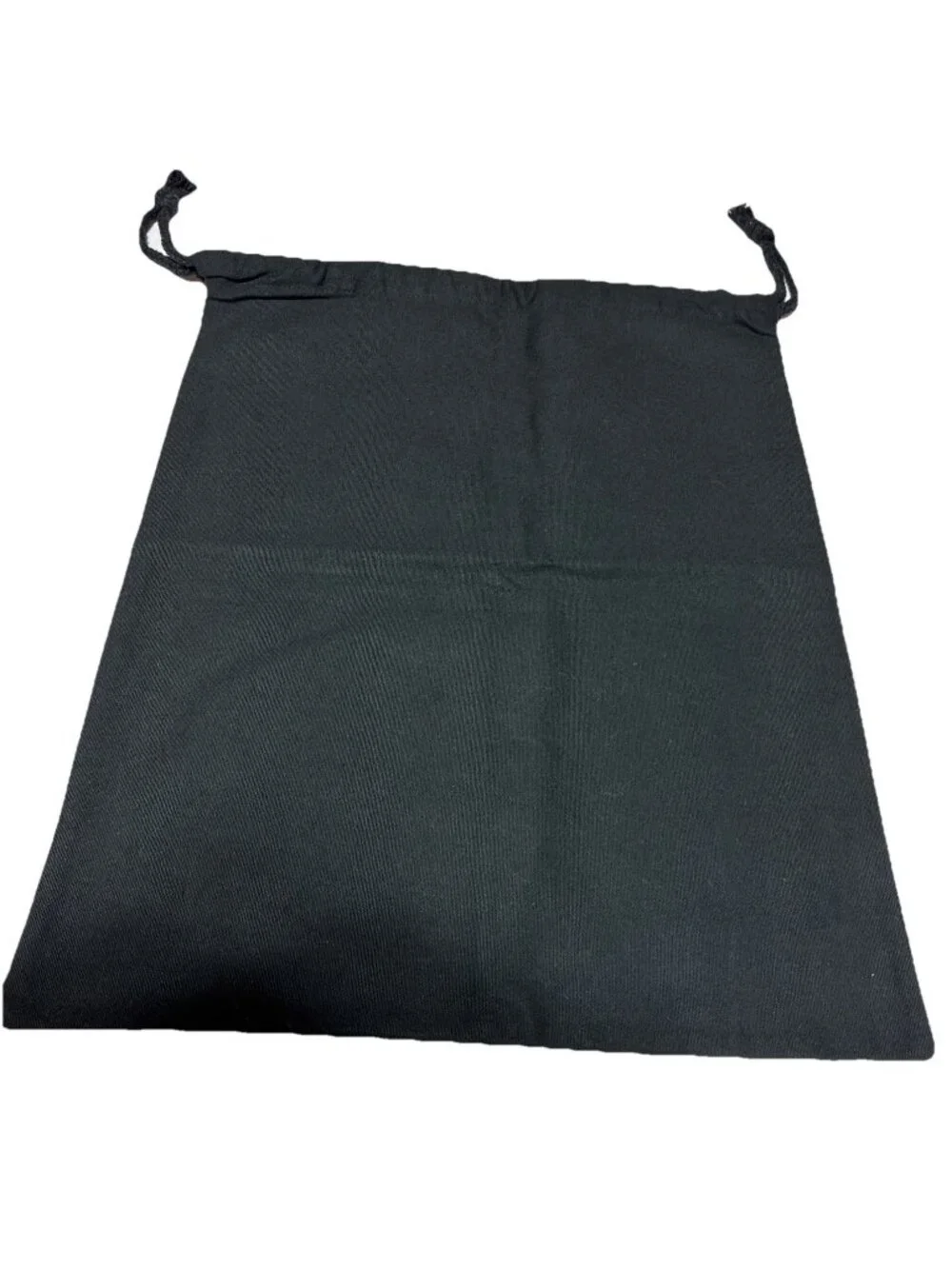 ￼ Large Black Canvas Gotham Storage Pouch Bag Gothic Skeleton Hourglass Tarot 17